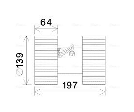 AVA QUALITY COOLING Salongipuhur BW8480